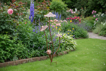 Load image into Gallery viewer, Handmade bronze powder coated mushrooms stake 80cm - Marissa's Garden & Gift