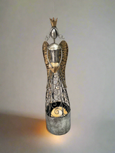 Load image into Gallery viewer, Christmas metal Angel with tealight holder 35cm - Marissa's Garden & Gift