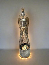 Load image into Gallery viewer, Christmas metal Angel with tealight holder 35cm - Marissa's Garden & Gift