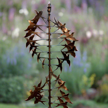 Afbeelding in Gallery-weergave laden, Mayfair bronze swallow bird windsculpture/ windspinner - Marissa's Garden & Gift