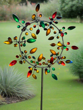 Indlæs billede til gallerivisning Sherborne garden wind sculpture spinner garden sculpture - Marissa's Garden & Gift