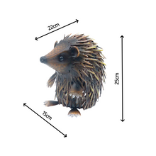 Load image into Gallery viewer, Hedgehog metal standing up garden sculpture measuring 25x15x22cm - Marissa's Garden & Gift
