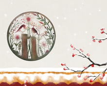 Indlæs billede til gallerivisning Handmade rusty 60cm wall plaque of robin birds Tree Wall Plaque, Rusted coloured Metal, Garden/indoor Wall Art with peeling effect - Marissa's Garden & Gift