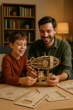 Afbeelding in Gallery-weergave laden, DIY Model wooden kit airship - Marissa's Garden & Gift