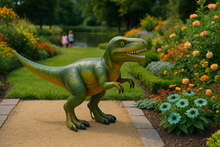 Charger l'image dans la galerie, Garden sculpture T-Rex dinosaur - Marissa's Garden & Gift