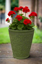 Load image into Gallery viewer, 29cm Blenheim green flower pot - Marissa's Garden & Gift