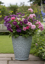 Load image into Gallery viewer, 29cm Blenheim pale blue flower pot - Marissa's Garden & Gift