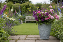 Load image into Gallery viewer, 29cm Blenheim pale blue flower pot - Marissa's Garden & Gift