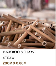 Load image into Gallery viewer, Bamboo Straws - Marissa's Garden & Gift