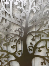 Indlæs billede til gallerivisning Handmade Black tree of life wall art 60cm wall art with birds made from powder coated steel suitable for indoors/outdoors - Marissa's Garden & Gift