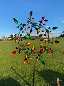 Sherborne garden wind sculpture spinner