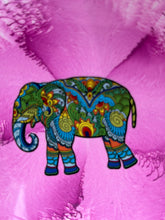 Charger l'image dans la galerie, Handmade hand painted white and pink with elephant design food safe coconut bowl and spoon Set with free gift bamboo straw and gift box - Marissa's Garden & Gift