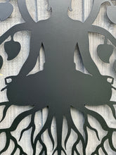 Charger l'image dans la galerie, Handmade black 60cm budha tree of life with roots wall art suitable for indoors/outdoors anniversary/birthday gift - Marissa's Garden & Gift