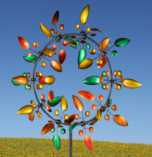 Indlæs billede til gallerivisning Sherborne garden wind sculpture spinner garden sculpture - Marissa's Garden & Gift