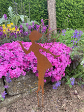 Laden Sie das Bild in den Galerie-Viewer, Rusty Fairy - Metal Gift - Metal Decor - Garden Ornament - Gift - Metal Garden Ornament - Marissa's Garden & Gift