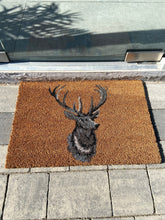 Load image into Gallery viewer, Stag Head Indoor & Outdoor Coir Doormat 60x 40 x 2cm - Marissa's Garden & Gift