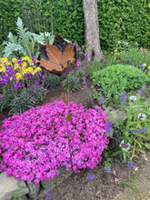 Load image into Gallery viewer, Handmade garden/outdoor tulip rustic with silver metal garden flower 95cm - Marissa's Garden & Gift