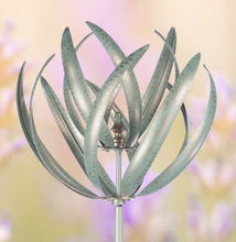 Laden Sie das Bild in den Galerie-Viewer, Burghley garden wind sculpture spinner verdigris - Marissa's Garden & Gift