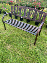 Load image into Gallery viewer, Lydford Garden Bench bronze - Marissa's Garden & Gift
