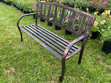 Load image into Gallery viewer, Lydford Garden Bench bronze - Marissa's Garden & Gift