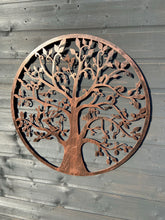 Load image into Gallery viewer, Handmade bronze tree of life wall art indoors/outdoors 40cm - Marissa's Garden & Gift