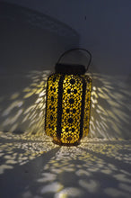 Afbeelding in Gallery-weergave laden, Damasque Solar Powered Decorative Bronze Garden Lantern - Marissa's Garden & Gift