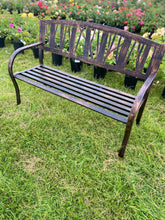 Load image into Gallery viewer, Lydford Garden Bench bronze - Marissa's Garden & Gift