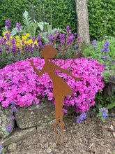 Laden Sie das Bild in den Galerie-Viewer, Rusty Fairy - Metal Gift - Metal Decor - Garden Ornament - Gift - Metal Garden Ornament - Marissa's Garden & Gift