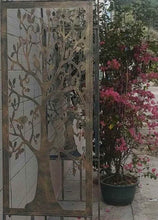 Load image into Gallery viewer, Noah’s Arc-Tree of life bronze/gold arch garden arbour
