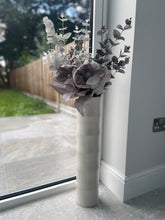 Afbeelding in Gallery-weergave laden, White handmade bamboo tall vase 60cm floor vase or table vase - Marissa's Garden & Gift