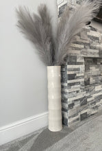 Afbeelding in Gallery-weergave laden, White handmade bamboo tall vase 60cm floor vase or table vase - Marissa's Garden & Gift