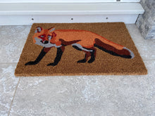 Afbeelding in Gallery-weergave laden, Door Mats Indoor / Outdoor | Non Slip Bold Fox Design Entrance Welcome Mat (Wildlife) 60 x 40 x 20cm - Marissa's Garden & Gift