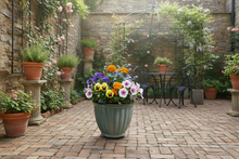Load image into Gallery viewer, Badminton grey pot planter

