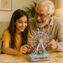 Afbeelding in Gallery-weergave laden, DIY Model wooden kit ferris wheel - Marissa&#39;s Garden &amp; Gift
