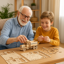Load image into Gallery viewer, DIY Model wooden kit Truck - Marissa&#39;s Garden &amp; Gift
