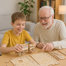 Load image into Gallery viewer, DIY Model wooden kit Truck - Marissa&#39;s Garden &amp; Gift

