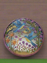 Laden Sie das Bild in den Galerie-Viewer, Handmade rusty 60cm acrylic mirror wall plaque of Robin birds Tree Wall Plaque, Rusted coloured  Metal, Garden/indoor Wall Art with peeling effect - Marissa's Garden &amp; Gift
