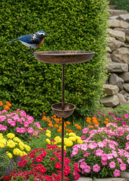 Blue tit bird feeder for garden/outdoor - Marissa's Garden & Gift
