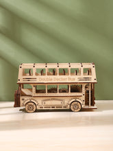 Load image into Gallery viewer, DIY Model wooden kit double decker bus - Marissa&#39;s Garden &amp; Gift
