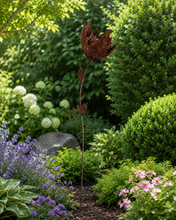 Load image into Gallery viewer, Handmade garden/outdoor tulip metal garden flower 120cm
