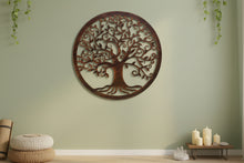 Load image into Gallery viewer, Handmade bronze tree of life wall art  indoors/outdoors 40cm - Marissa's Garden &amp; Gift
