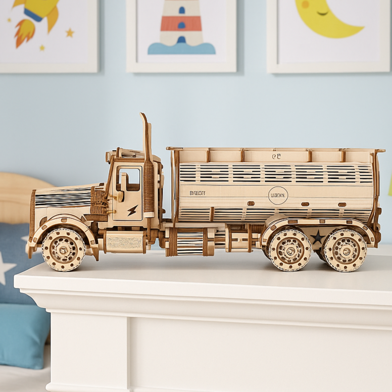 DIY Model wooden kit Truck - Marissa's Garden & Gift