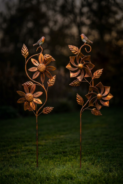 Bronze Bird Spinner garden ornament/windspinner - Marissa's Garden & Gift