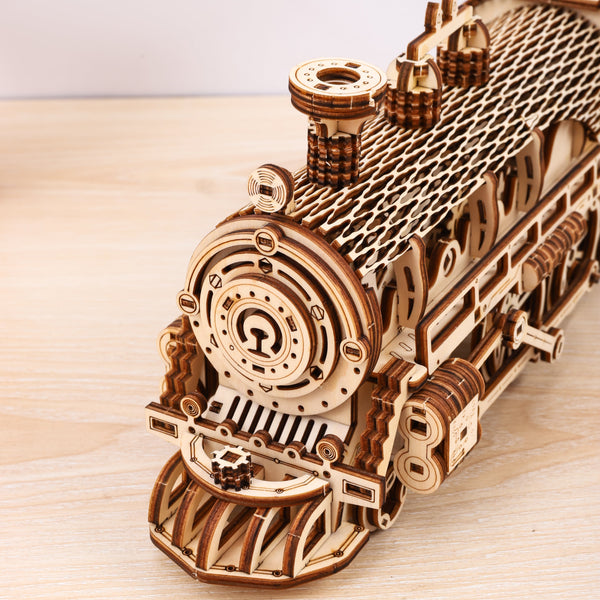 DIY Model wooden kit train - Marissa's Garden & Gift
