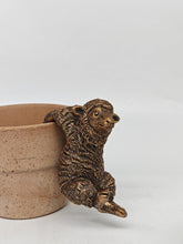Load image into Gallery viewer, Polyresin pair of bronze coloured sheep pot hangers - Marissa's Garden &amp; Gift
