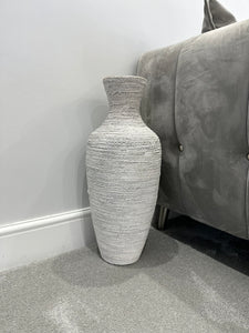 Handmade 60cm bamboo and Seagrass vase