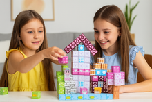 Charger l&#39;image dans la galerie, Magnetic cubes- 110 blocks stem Toy - Marissa&#39;s Garden &amp; Gift
