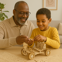 Afbeelding in Gallery-weergave laden, DIY Model wooden kit Lunar car - Marissa&#39;s Garden &amp; Gift
