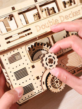 Load image into Gallery viewer, DIY Model wooden kit double decker bus - Marissa&#39;s Garden &amp; Gift
