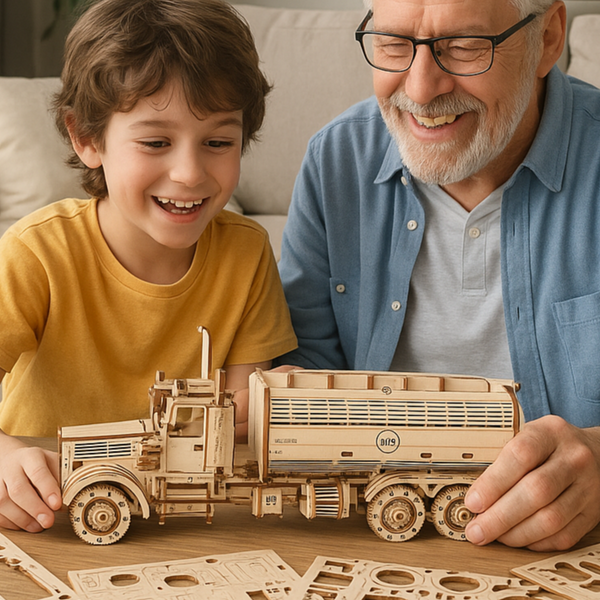 DIY Model wooden kit Truck - Marissa's Garden & Gift